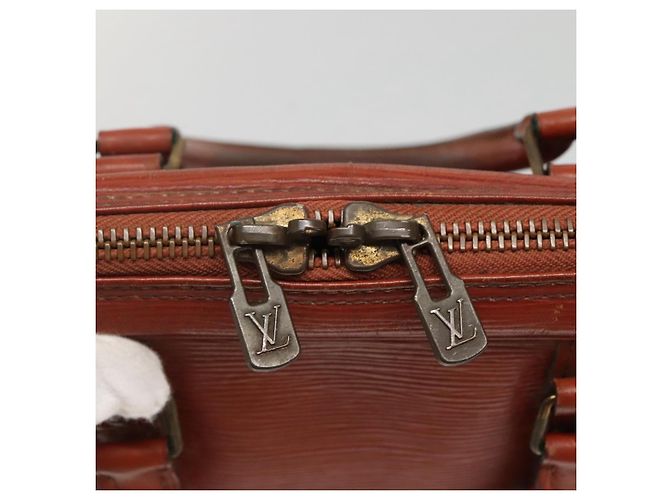 LOUIS VUITTON Epi Porta Documenti da Viaggio Borsa Business Marrone M54478 Auth BA5171 - vista 10