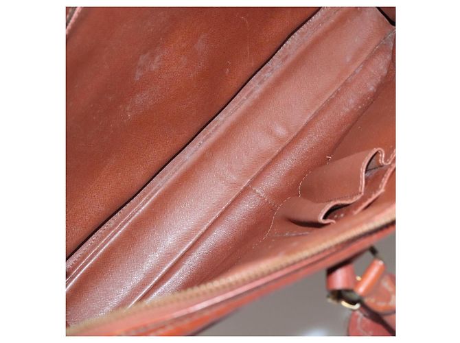 LOUIS VUITTON Epi Porta Documenti da Viaggio Borsa Business Marrone M54478 Auth BA5171 - vista 11