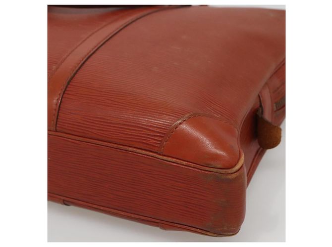 LOUIS VUITTON Epi Porta Documenti da Viaggio Borsa Business Marrone M54478 Auth BA5171 - vista 15