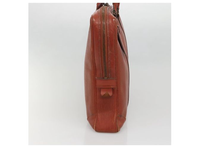 LOUIS VUITTON Epi Porta Documenti da Viaggio Borsa Business Marrone M54478 Auth BA5171 - vista 3
