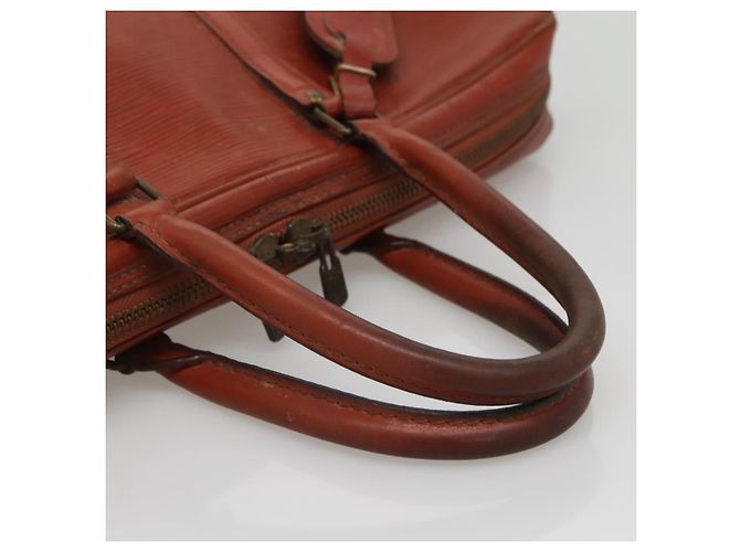 LOUIS VUITTON Epi Porta Documenti da Viaggio Borsa Business Marrone M54478 Auth BA5171 - vista 7