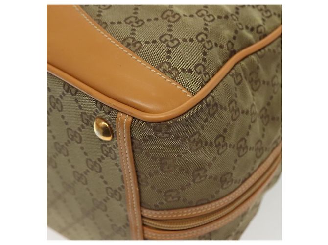 Borsa Boston GG Canvas Gucci 2way Oro Beige 013 123 3659 Auth ep10260 D'oro - vista 15