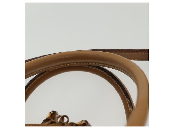 Borsa Boston GG Canvas Gucci 2way Oro Beige 013 123 3659 Auth ep10260 D'oro - vista 8