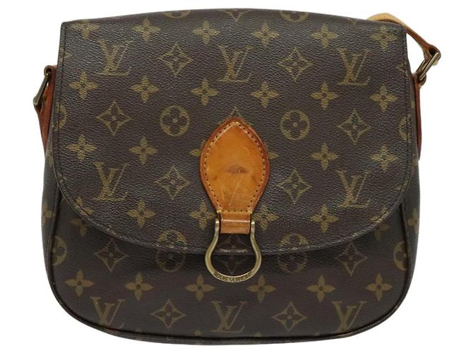 LOUIS VUITTON Borsa a Spalla Monogram Saint Cloud GM M51242 LV Auth ep10878 Monogramma - vista 13