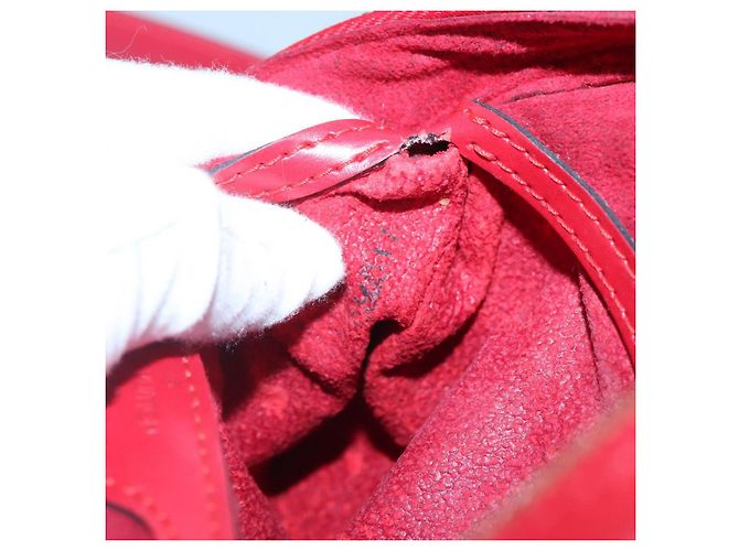 LOUIS VUITTON Zaino Epi Mabillon Rosso Castigliano M52237 LV Auth ep10752 - vista 12