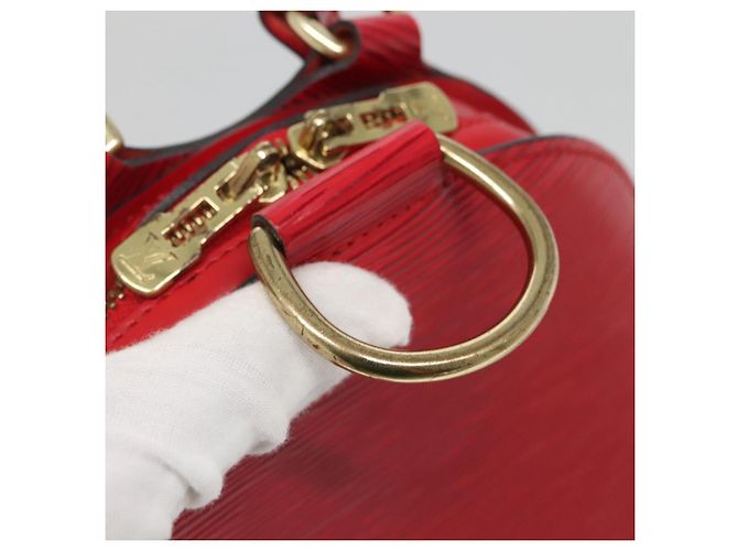 LOUIS VUITTON Zaino Epi Mabillon Rosso Castigliano M52237 LV Auth ep10752 - vista 18