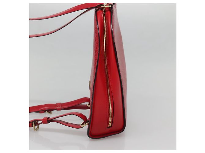 LOUIS VUITTON Zaino Epi Mabillon Rosso Castigliano M52237 LV Auth ep10752 - vista 3