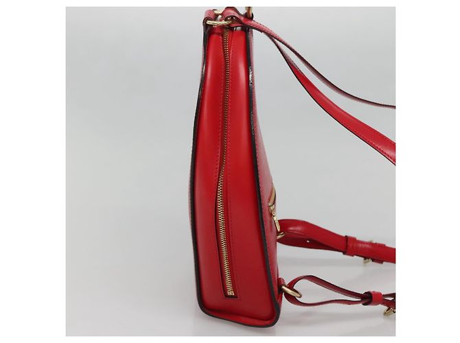 LOUIS VUITTON Zaino Epi Mabillon Rosso Castigliano M52237 LV Auth ep10752 - vista 4