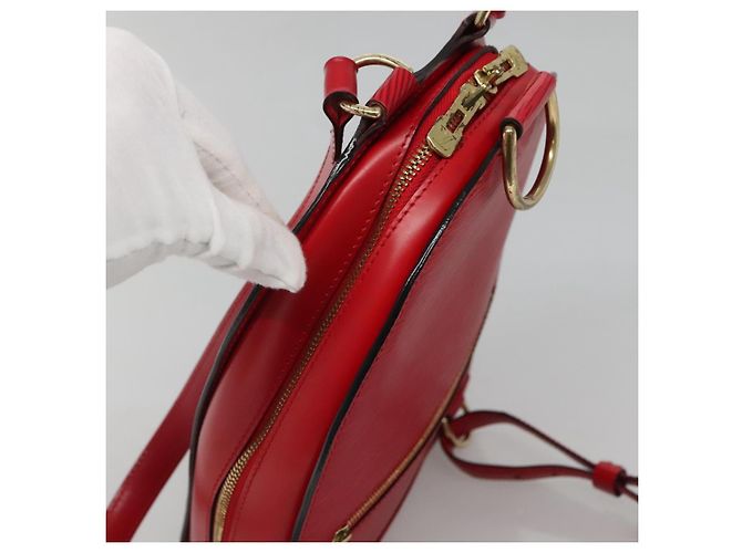 LOUIS VUITTON Zaino Epi Mabillon Rosso Castigliano M52237 LV Auth ep10752 - vista 6