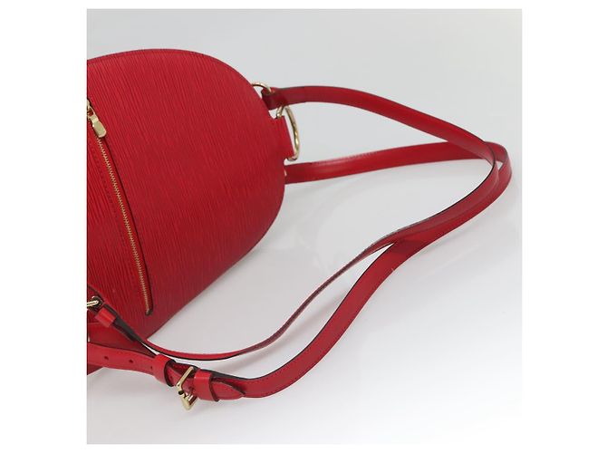 LOUIS VUITTON Zaino Epi Mabillon Rosso Castigliano M52237 LV Auth ep10752 - vista 7