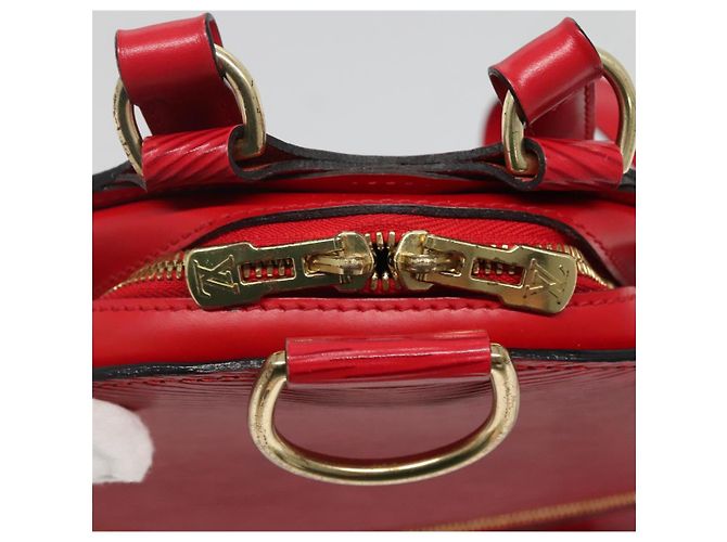 LOUIS VUITTON Zaino Epi Mabillon Rosso Castigliano M52237 LV Auth ep10752 - vista 9