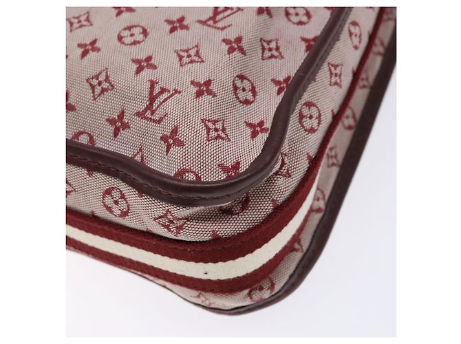 LOUIS VUITTON Mini Borsa Monogramma Mary Kate Rossa M92321 LV Auth SW1479 Rosso - vista 16