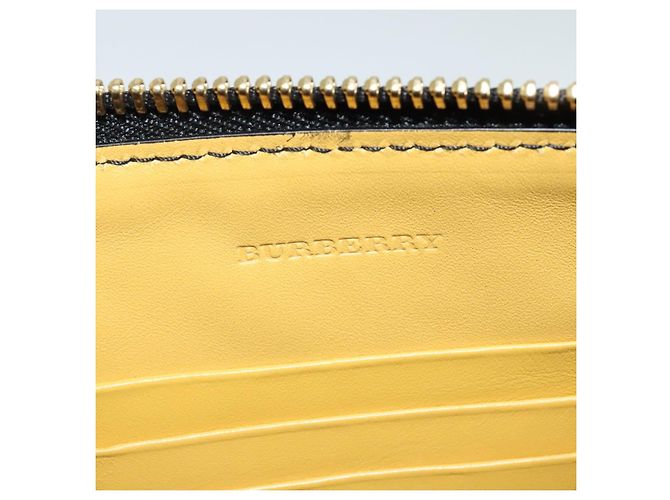 Borsa a spalla in pelle Burberry con catena oro giallo Auth bs29330 D'oro - vista 16