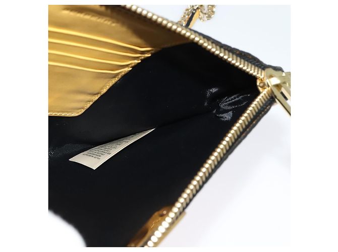 Borsa a spalla in pelle Burberry con catena oro giallo Auth bs29330 D'oro - vista 18