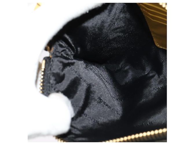 Borsa a spalla in pelle Burberry con catena oro giallo Auth bs29330 D'oro - vista 19