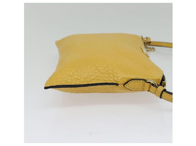 Borsa a spalla in pelle Burberry con catena oro giallo Auth bs29330 D'oro - vista 5