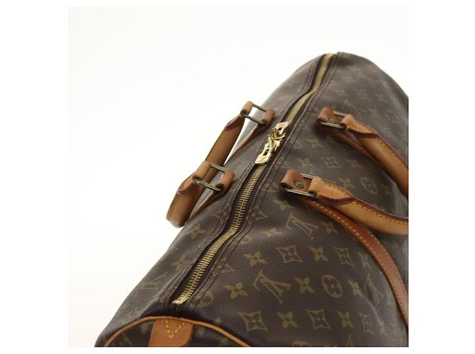 LOUIS VUITTON Borsa Boston Monogram Keepall 50 M41426 Auth LV 140961 Monogramma - vista 6