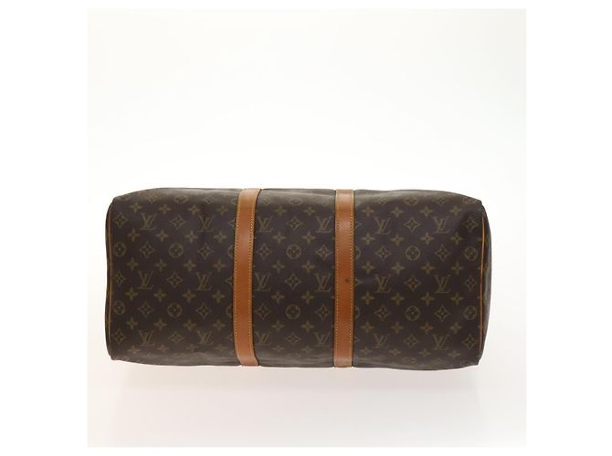 LOUIS VUITTON Borsa Boston Monogram Keepall 50 M41426 Auth LV 140961 Monogramma - vista 9