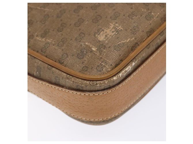 Gucci Borsa a Spalla Micro GG Supreme PVC Beige Oro 007 904 0423 Auth bs29068 D'oro - vista 13