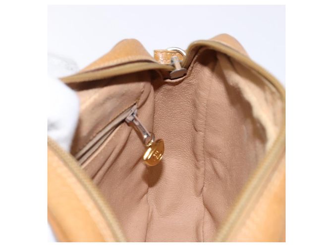 Gucci Borsa a Spalla Micro GG Supreme PVC Beige Oro 007 904 0423 Auth bs29068 D'oro - vista 19