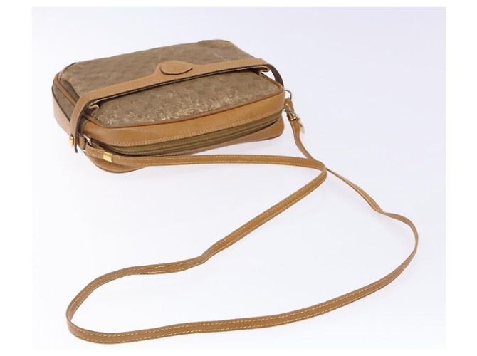 Gucci Borsa a Spalla Micro GG Supreme PVC Beige Oro 007 904 0423 Auth bs29068 D'oro - vista 7