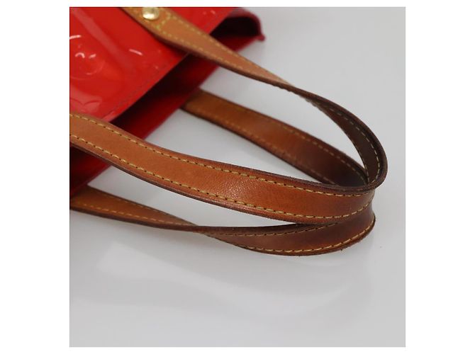 LOUIS VUITTON Monogram Vernis Reade PM Sac à main Rouge M91088 LV Auth bs29030 - vue 7