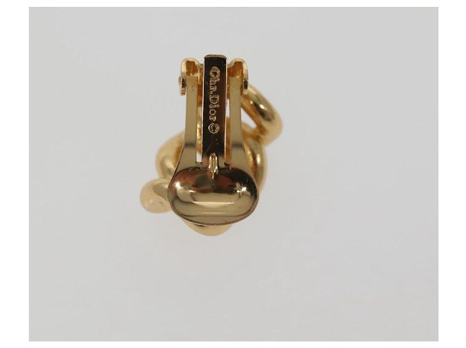 Christian Dior Earring metal Gold Auth bs29162 Golden - view 3