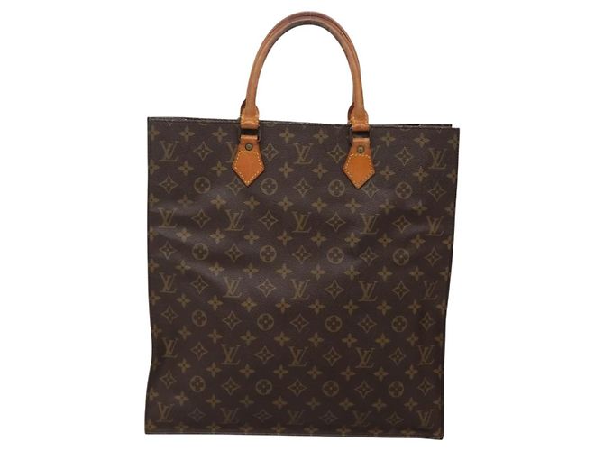 LOUIS VUITTON Bolsa Sac Plat Monogram M51140 LV Auth 142198 Monograma - vista 2