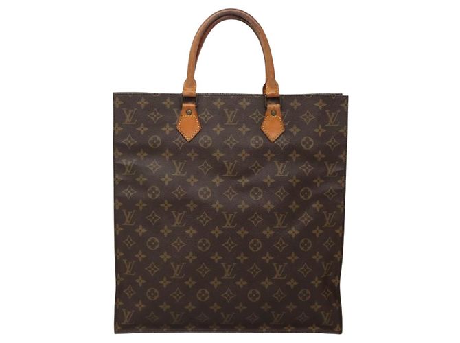 LOUIS VUITTON Bolsa Sac Plat Monogram M51140 LV Auth 142198 Monograma - vista 3