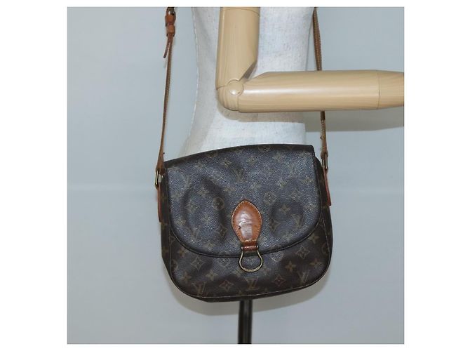 LOUIS VUITTON Borsa a Spalla Monogram Saint Cloud GM M51242 LV Auth 142236 Monogramma - vista 26