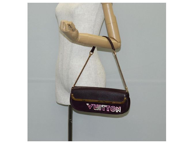 LOUIS VUITTON Borsa Pochette Avant-Garde in Pelle 2011S/S M97092 LV Auth BA5478V - vista 26