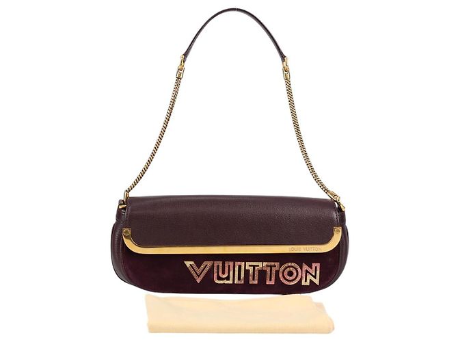LOUIS VUITTON Borsa Pochette Avant-Garde in Pelle 2011S/S M97092 LV Auth BA5478V - vista 27
