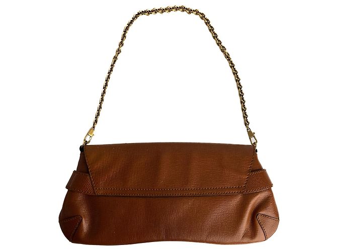 Gucci Borsa a spalla in pelle piccola Horsebit 1955 marrone - vista 6