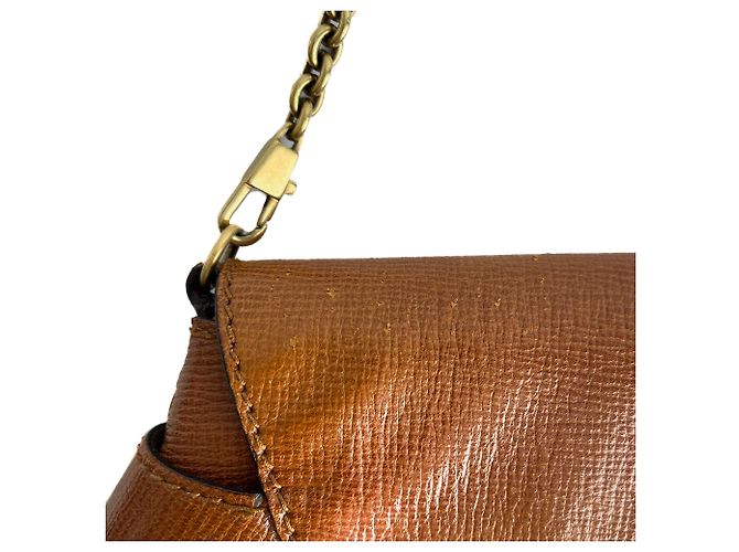 Gucci Borsa a spalla in pelle piccola Horsebit 1955 marrone - vista 7