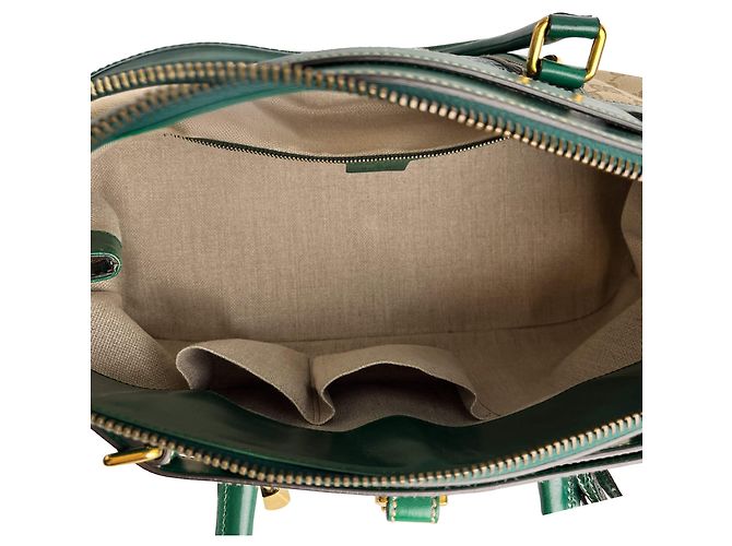 Gucci Borsa bowling grande in tela GG Supreme Horsebit Britt Boston - vista 13
