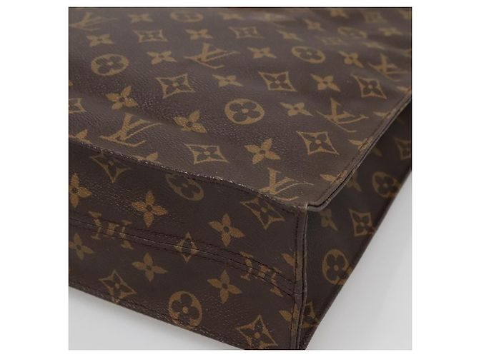 LOUIS VUITTON Borsa Sac Plat Monogram M51140 LV Auth 142232 Monogramma - vista 15
