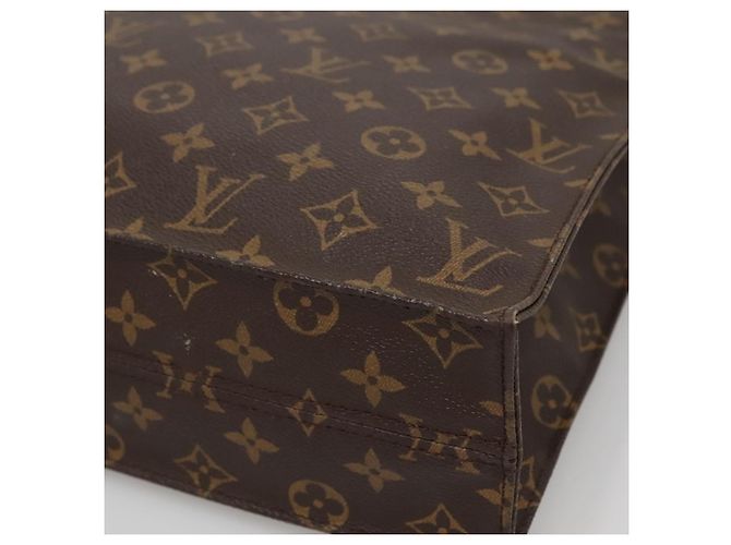 LOUIS VUITTON Borsa Sac Plat Monogram M51140 LV Auth 142232 Monogramma - vista 9