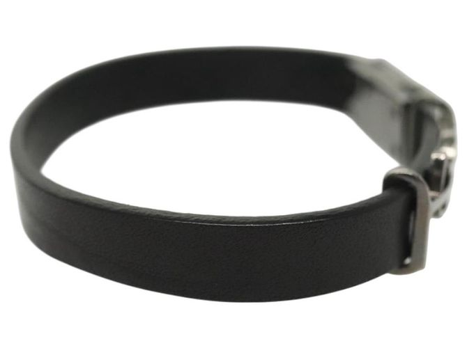 Pulsera Cassandra de metal negro SAINT LAURENT Auth yk19459 - vista 5