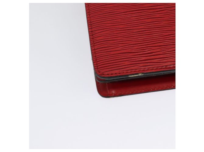 LOUIS VUITTON Borsa a Spalla Capuchin Epi Rossa M52347 LV Auth 140925 Rosso - vista 15