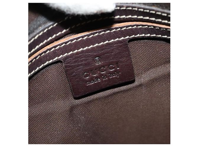 Bolso de Hombro GG Supreme PVC Beige Plata de GUCCI 223666 Auth ep10673 - vista 16