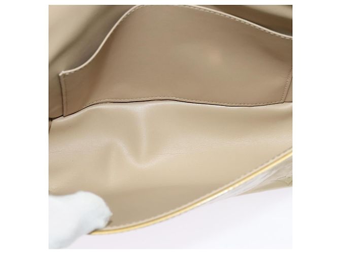 LOUIS VUITTON Borsa Thompson Street Monogram Vernis Beige M91301 LV Auth ep10811 - vista 11
