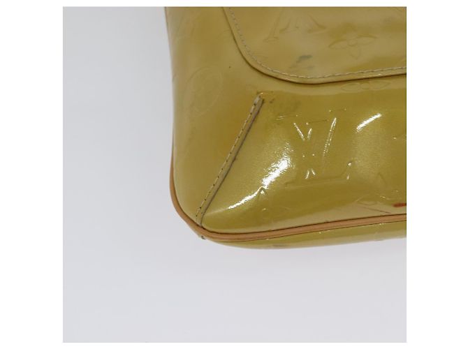 LOUIS VUITTON Borsa Thompson Street Monogram Vernis Beige M91301 LV Auth ep10811 - vista 16
