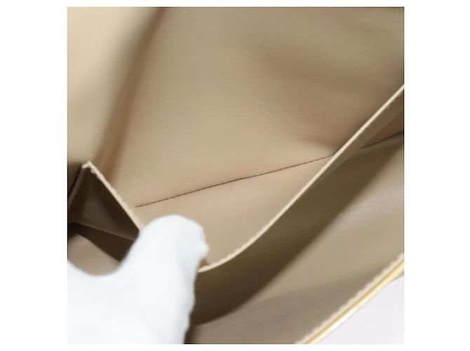 LOUIS VUITTON Borsa Thompson Street Monogram Vernis Beige M91301 LV Auth ep10811 - vista 20