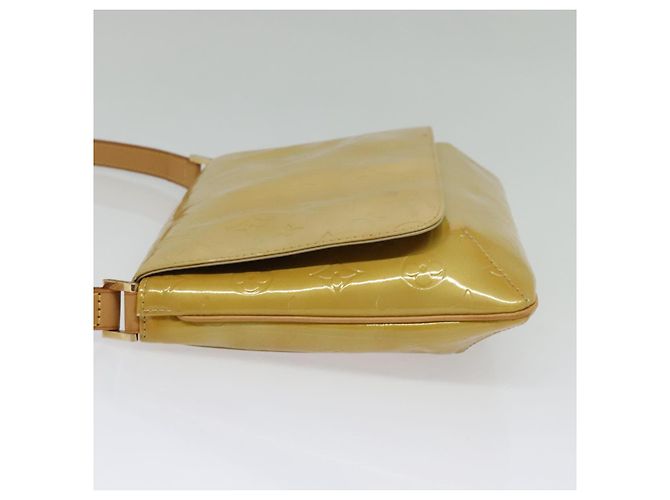 LOUIS VUITTON Borsa Thompson Street Monogram Vernis Beige M91301 LV Auth ep10811 - vista 3