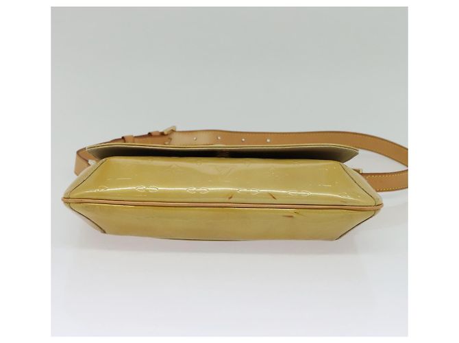 LOUIS VUITTON Borsa Thompson Street Monogram Vernis Beige M91301 LV Auth ep10811 - vista 5
