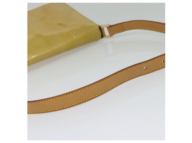 LOUIS VUITTON Borsa Thompson Street Monogram Vernis Beige M91301 LV Auth ep10811 - vista 7
