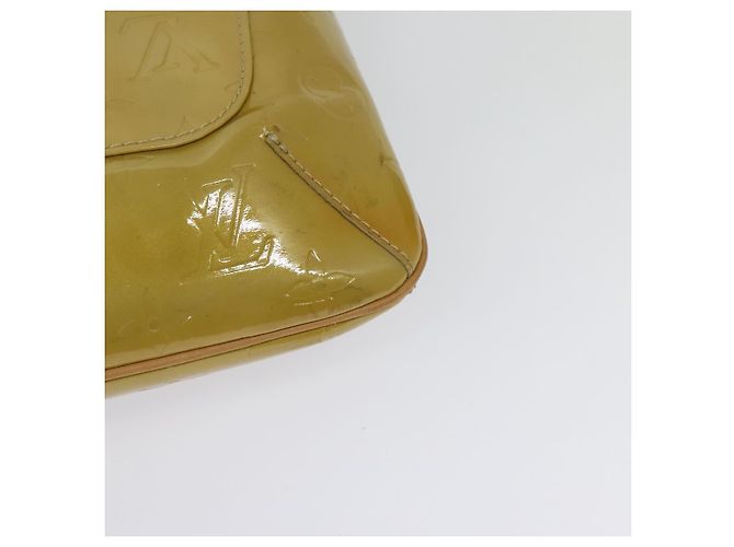 LOUIS VUITTON Borsa Thompson Street Monogram Vernis Beige M91301 LV Auth ep10811 - vista 9