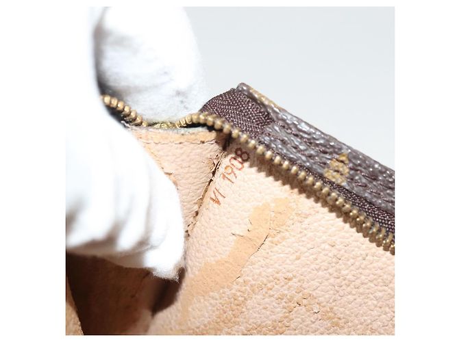 Bucket LOUIS VUITTON Monogram Eimer PM Zubehörtasche LV Auth 142330 Monogramm - Ansicht 12