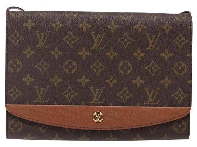 LOUIS VUITTON Borsa a Spalla Monogram Bordeaux 27 M51797 LV Auth ep10764 Monogramma - vista 13
