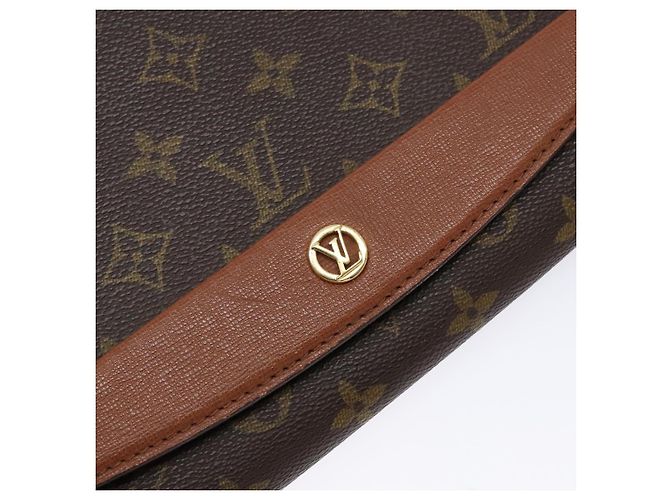 LOUIS VUITTON Borsa a Spalla Monogram Bordeaux 27 M51797 LV Auth ep10764 Monogramma - vista 18